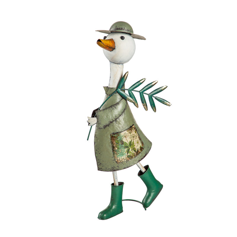 Ibbison Bird Metal Garden Statue