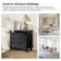 Arthelia Traditional 3-Drawers Nightstand with Built-in Charging Station and Pull-out Shelf