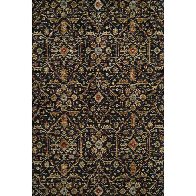 Tapis de qualité mondiale lavable à la machine Premium AMD1130, Rectangle 9 pi x 12 pi
