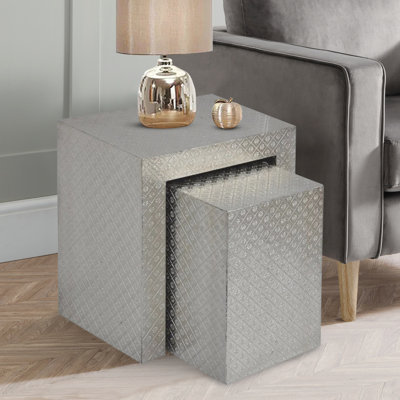 Pedestal Nesting Tables