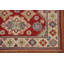 Tapis oriental géométrique rouge Kazak 5