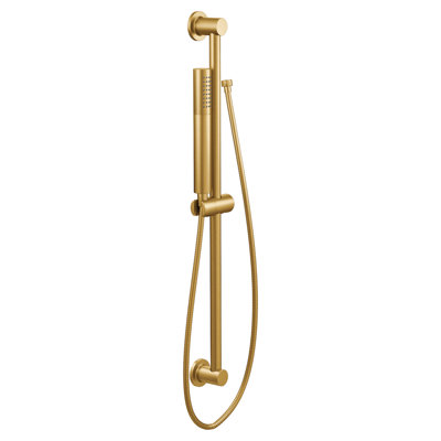 Moen Eco-Performance Handheld Shower with 30-Inch Slide Bar and 69-Inch Metal Hose