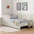 Platform Bed Frame Twin Size Upholstered With 2 Storage Drawers, Adjustable Velvet Sofa Bed