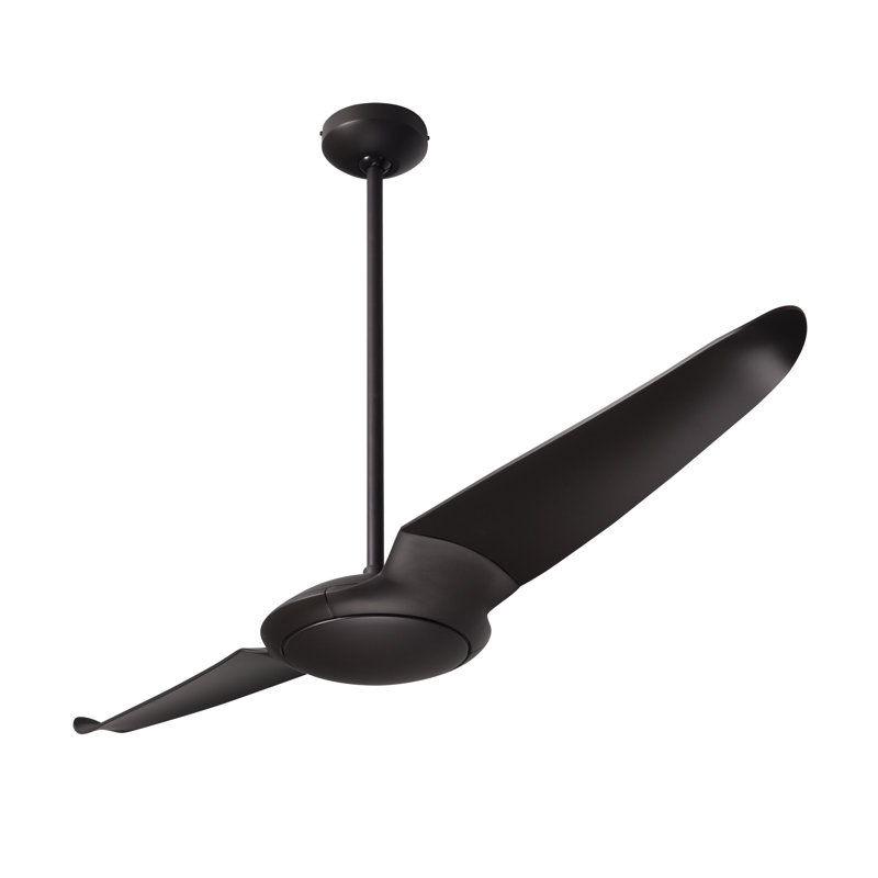 IC Air 56'' Ceiling Fan, Wall/Remote Combo Control, Dark, Dark Bronze