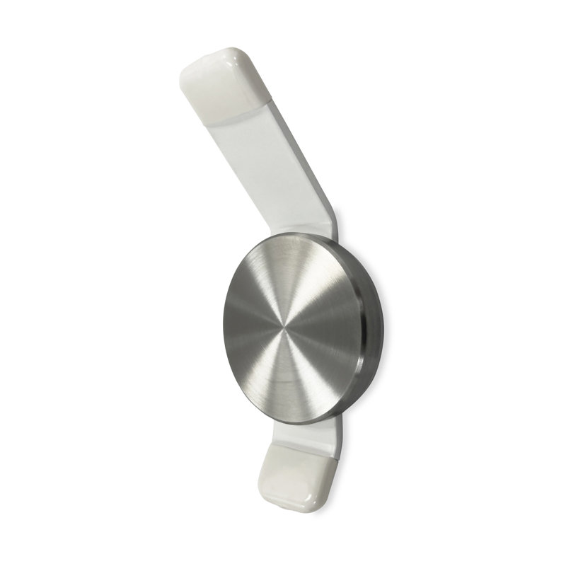 Fixed Height Speaker Stand, White