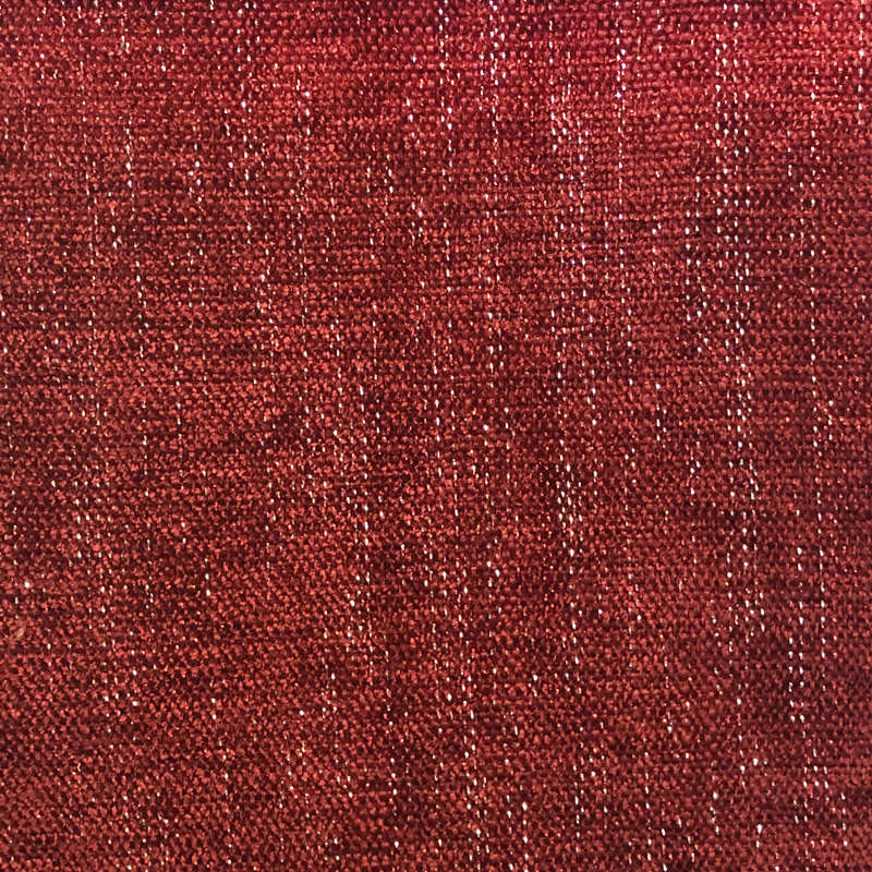 Textured Metallic | Pandora Fabric, Cranberry