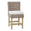 Sag Harbor Stool with Solid Wood Frame-753662940