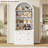 Arvad 69.7" Arched Kitchen Pantry-712798423