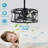 20''Industrial 5-Blade  Ceiling Fan With Remote Control