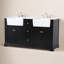 Ensemble de meuble-lavabo double 60 po Pardue-435167521