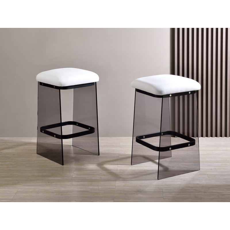 Elayla Upholstered Counter Stool, Smoke
