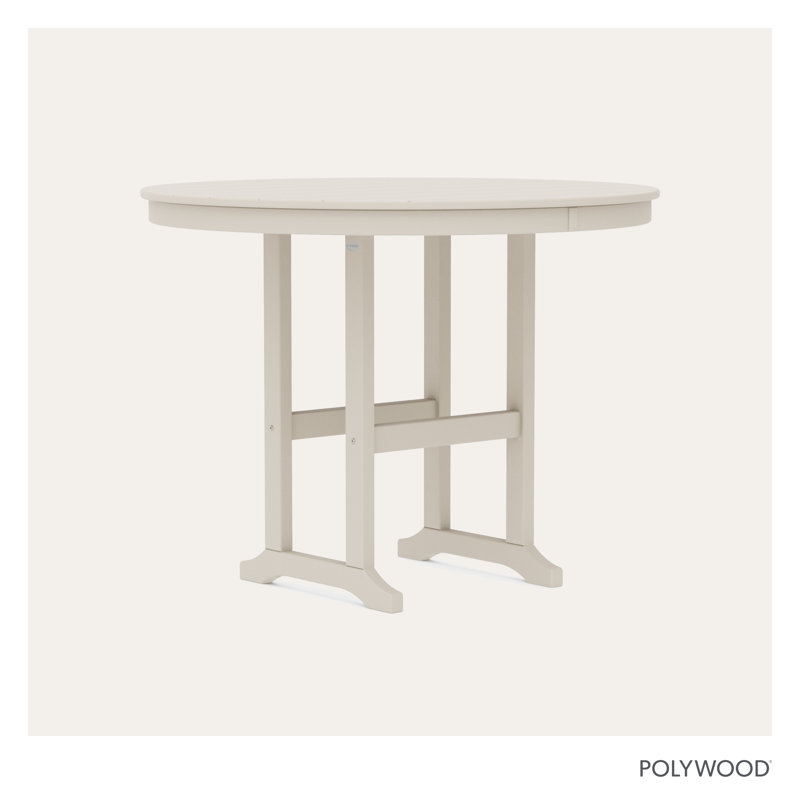 Table de comptoir POLYWOOD, Sable, 48 po