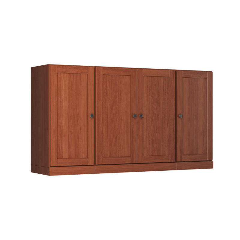 Palace Imports 100% Solid Wood 65" Sideboard with Shaker Doors and Adjustable Shelves, Mocha