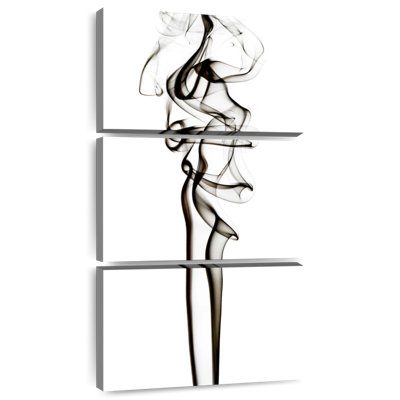 Abstrait noir fumée - sensuel