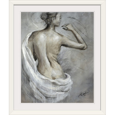 « the white drape i », reproduction