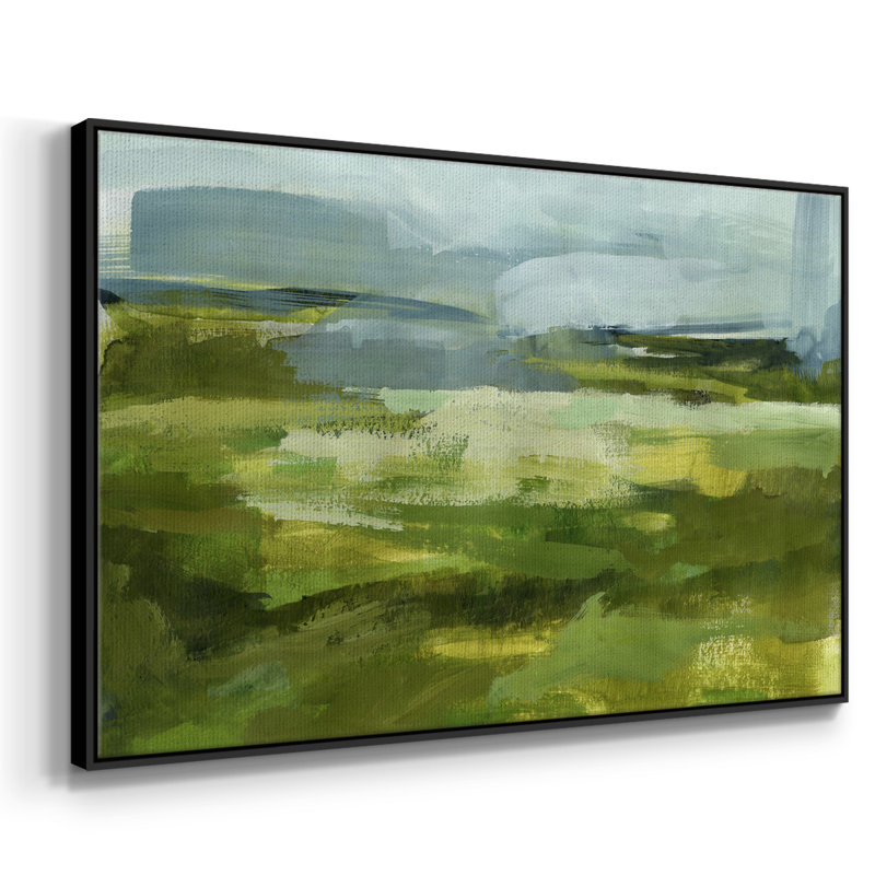 Émeraude vue I, Noir, H 27 po x l 41 po x P 2 po