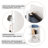 360° Rotating Multifunctional Solid Wood Floor Full Length Mirror With Hook Storage Rack For Bedroom, Living Room, Cloakroom-373845631