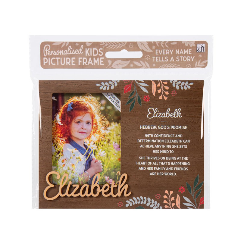 Hazella Tan Solid + Manufactured Wood Picture Frame