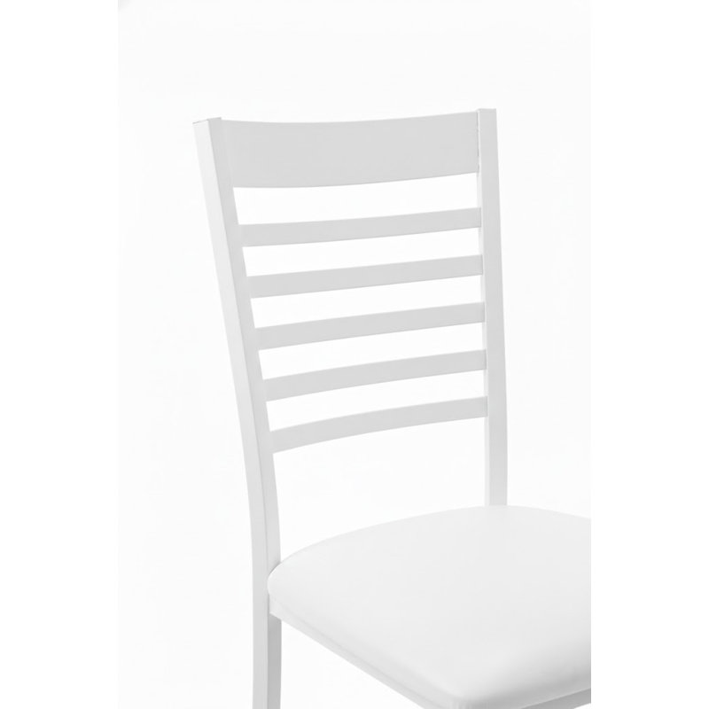 Ensemble de 2 chaises à hauteur de comptoir Koa, Blanc