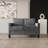 Shadybrook Corduroy 53.19 Square Arms Loveseat-456725162
