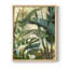 Nouveau cadre tropical imprimé - bois massif-243026772