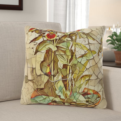 Coussin en pot de fleurs Euharlee