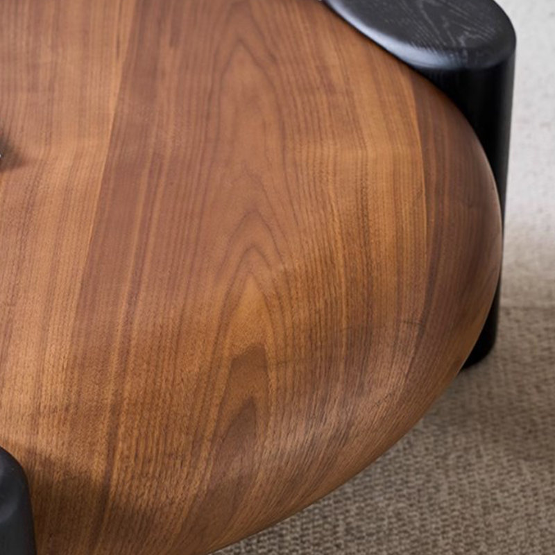 Retro Contrasting Color Design Coffee Table