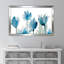 «Blue Triple Whisper Garden I», reproduction de peinture à l'aquarelle-31934887-32140939