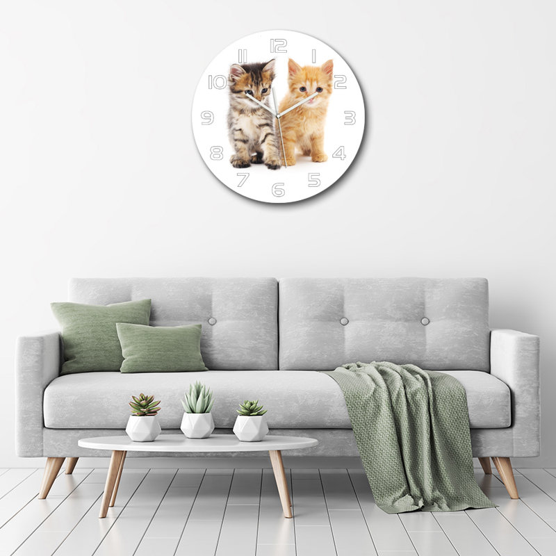 Judeth Glass Wall Clock