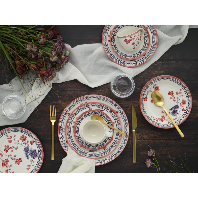 Cottage Piece Dinnerware Set - Service for 6