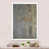 Impression blanche sur toile encadrée