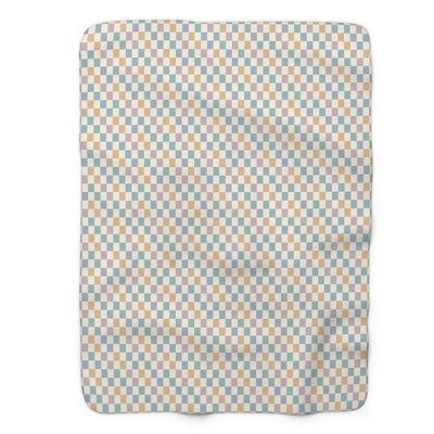 Mauve Pattern - 1 Piece Premium Blanket