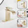 Single-Hole Single-handle Bathroom Faucet with Drain Assembly