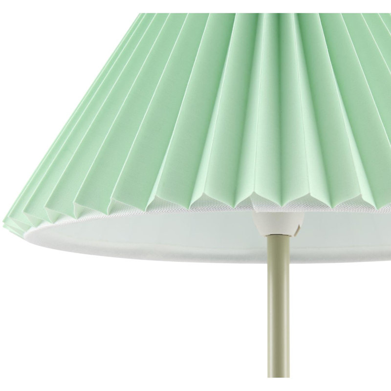 Saunton Table Lamp, Crème, crème, Vert