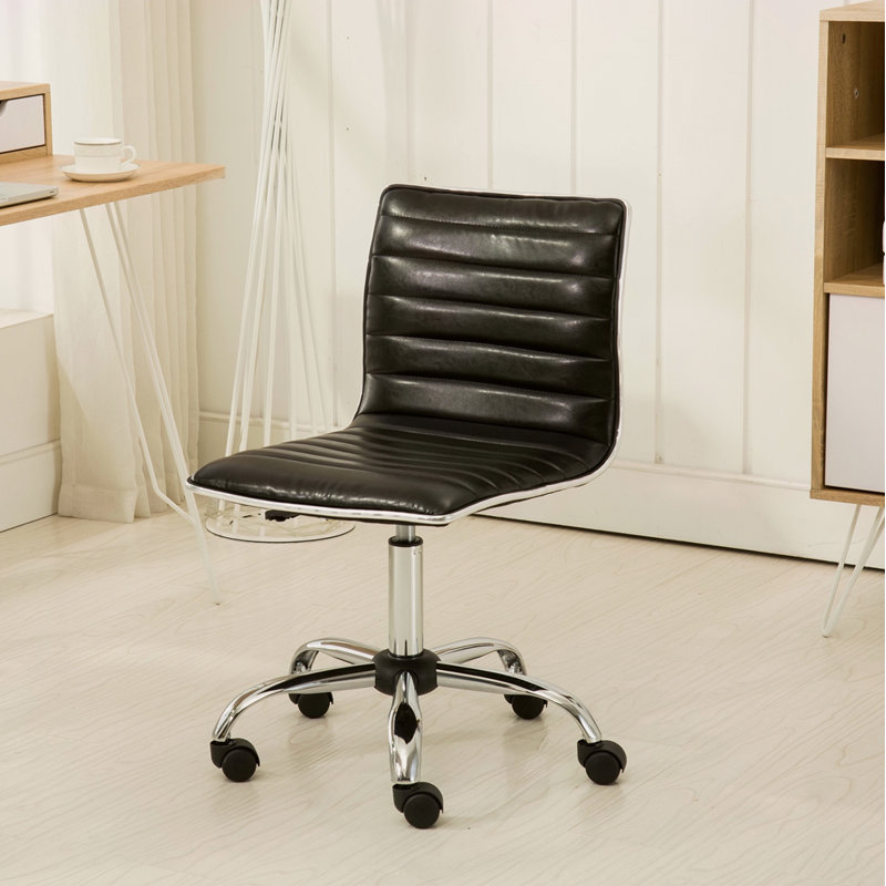 Chaise de bureau Chromel, Noir