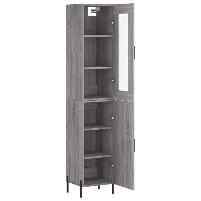 Neaha 34.5cm Sideboard, Grey Sonoma