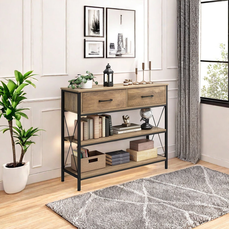 Console Iron Art, H 31,5 po x l 31,5 po x P 11,81 po