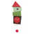 Dark Wood / Red / Green