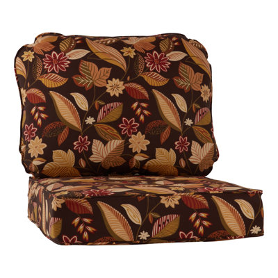 Outdoor 2-Piece Deep Seat Cushion Set