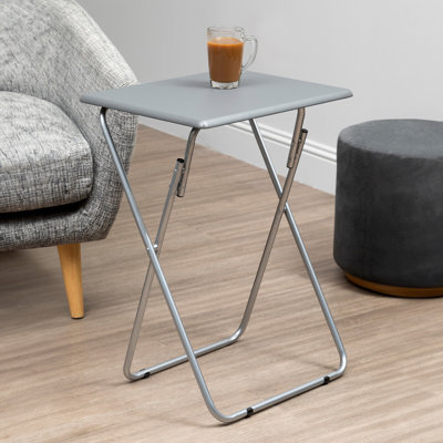 Miles 48cm Square Adjustable Folding Table
