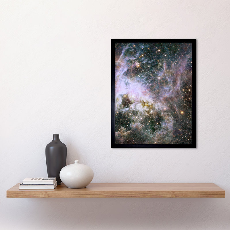 Hubble Space Telescope Probes Tarantula Nebula Deep View - Single Picture Frame Print