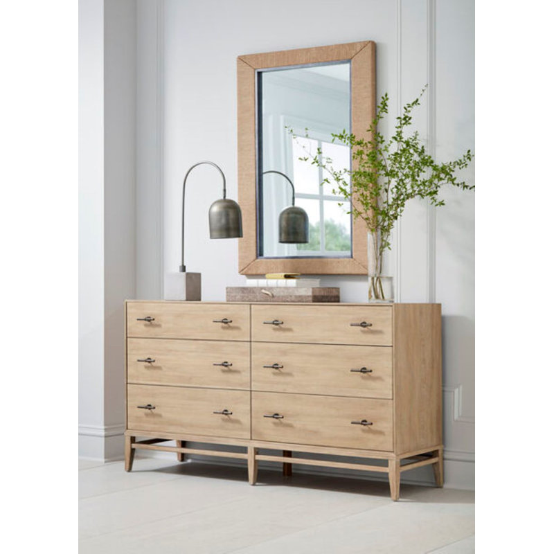 Commode double 6 tiroirs Katheryn