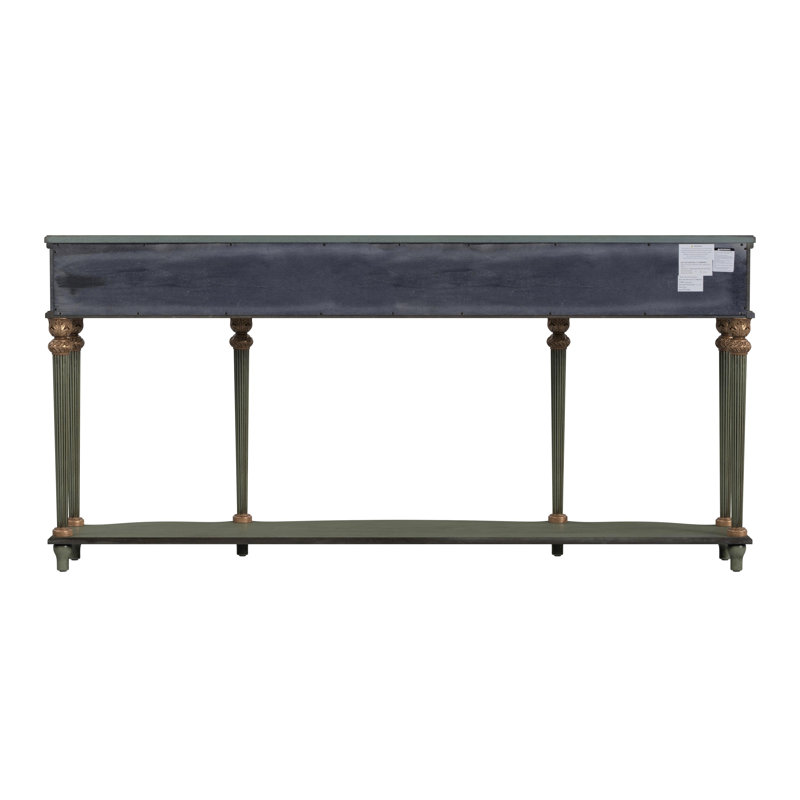 Peyton Console Table, Pastel Green