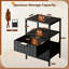 38 cm W Bedside Table-54160854