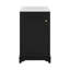 Meuble-lavabo de 20 po avec lavabo et tablette réglable