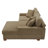 Yalisa 83.5"W 2 - Piece Modern Upholstered Modular Sectional Sofa with Solid Wood Leg-101904361
