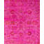 Overdyed One-of-a-Kind 3' 1" X 5' 4" Hand Knotted Area Rug