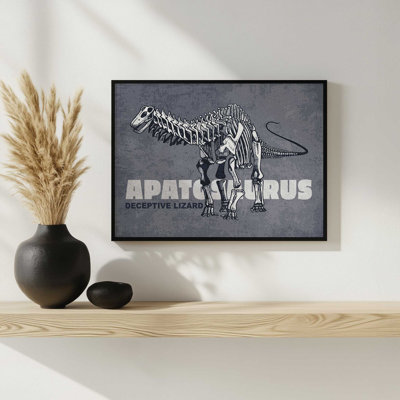 Apatosaurus by Lauren Rader Art Print