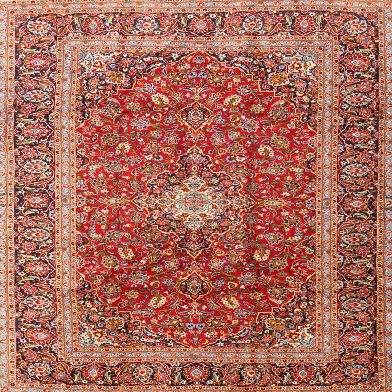 Kamile Oriental Indoor Rug, Round 3'