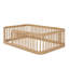 Structure de lit en bois avec clôture-1662728157